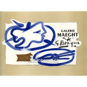 G.Braque - Galerie Maeght, 1950 (Les Affiches originales)