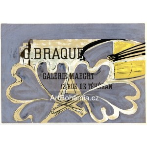 G.Braque - Galerie Maeght, 1952 (Les Affiches originales)