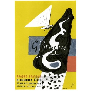Braque graveur - Berggruen & Cie, 1953 (Les Affiches originales)