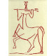 Faune - Mythological drawing XII (1946)