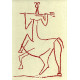 Mythological drawing XIII (1.11.1946)