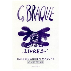 Estampes-Livres - Galerie Adrien Maeght, 1958 (Les Affiches originales)