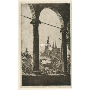 Chrám sv.Víta z Belvederu (1914) (Krásná Praha II)