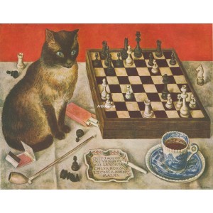 Zátiší se šachovnicí (1942)