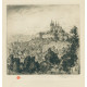 Staré Město pražské z Letné (Praha 1920)