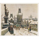 Karlův most a Hradčany v zimě