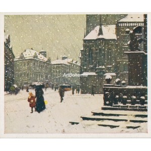 Staroměstské náměstí v zimě