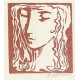 Profil dívčí hlavy s Amorovým šípem (Láska básníkova), opus 760