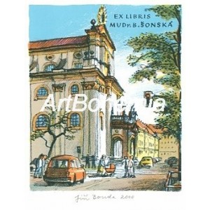 Pražské zákoutí I - komplet 7 grafik