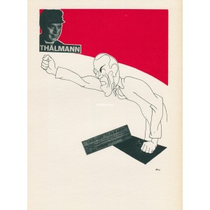 Básník Nikolaj Tichonov žádá svobodu pro E.Thälmanna (1934) (Visages)