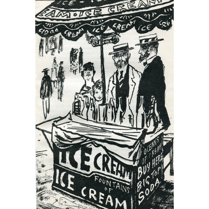 Profil muže u plotu