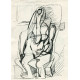 Kubistický ženský akt v lenošce (1930)