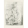Sedící žena s džbánem, opus 48 (1932)