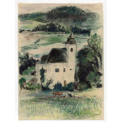 Kostelík ve Skále u Humpolce (1930)