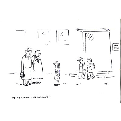 Hezkej, mami. Na inzerát?