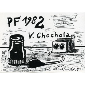 Fotoaparát se samospouští - PF 1982 Václav Chochola