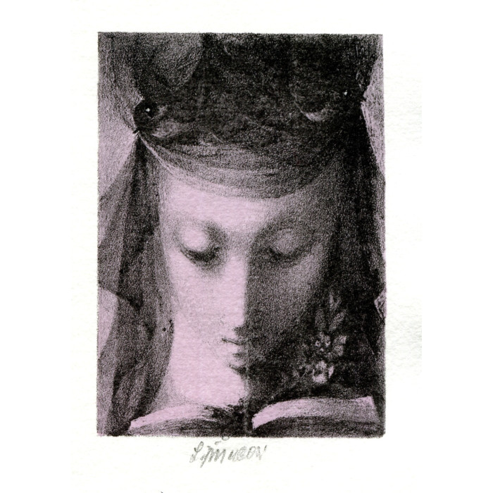 Čtenářka v závoji