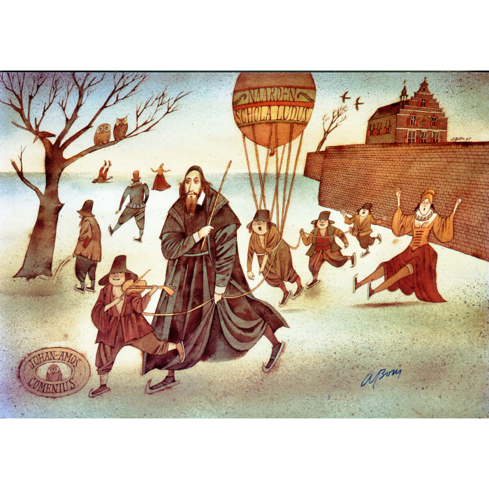 Bruslařská škola J. A. Komenského v Naardenu