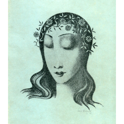 Dívka s květy ve vlasech (Bernadetta)