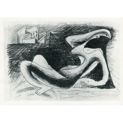 Akt s drapérií (1933)