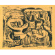 Zátiší s lahví koňaku, skleničkou a podnosem s hruškami, opus 15 (1930)