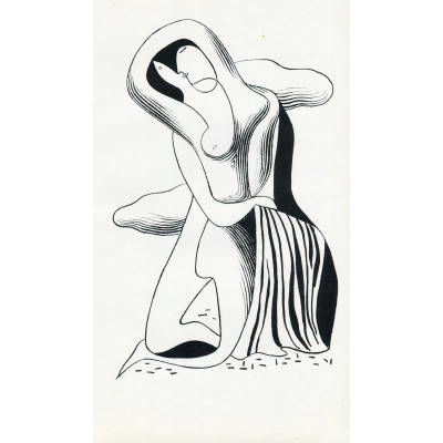 Akt s drapérií (1933)