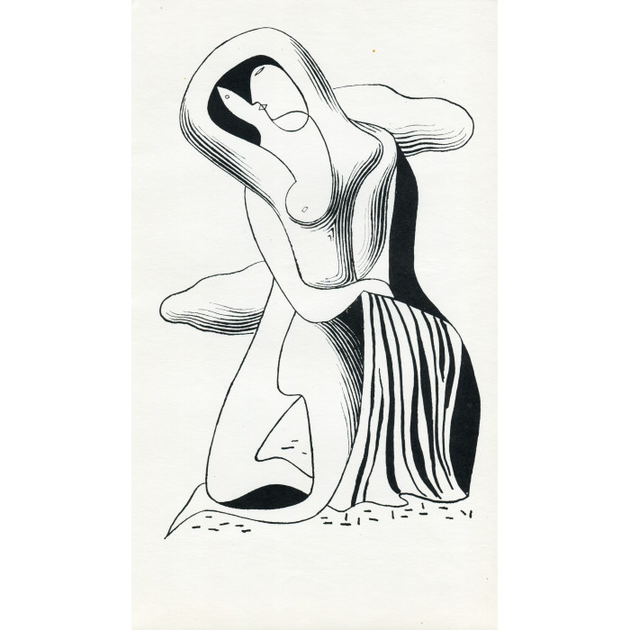 Akt s drapérií (1933)