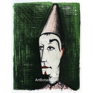 Le Clown au fond vert, 1960