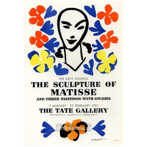 The Sculpture of Matisse - The Tate Gallery, 1953 (Les Affiches originales)