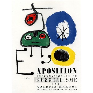 Exposition Internationale du Surréalisme - Galerie Maeght, 1947 (Les Affiches or