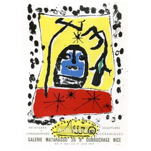 Peintures-Sculptures-Lithographies-Céramiques - Galerie Matarasso, 1957 (Les Aff