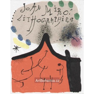 Joan Miró - Lithographies  (couverture), opus 854