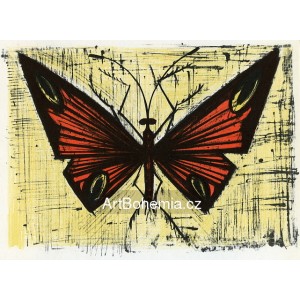 Papillon rouge et jaune, 1964