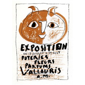 Exposition poteries, fleurs, parfums III - Vallauris, 1948 (Les Affiches origina