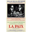 La Paix, Relais de la Jeunesse - Nice, 1950 (Les Affiches originales)