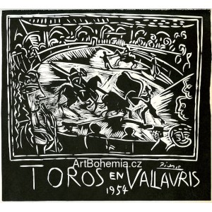 Toros en Vallauris, 1954 (Les Affiches originales)