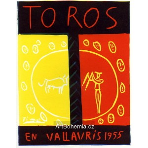 Toros en Vallauris, 1955 (Les Affiches originales)