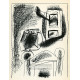 Le Hibou au crayon (Owl in crayon) (21.1.1947)