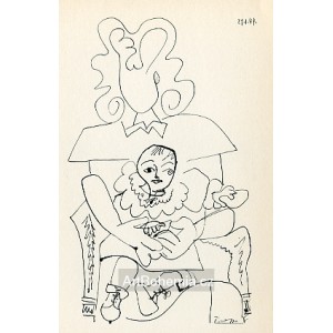 Ines et son enfant (Ines and her child) I (29.1.1947)
