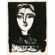 Tête de jeune fille (Head of a young girl) (24.6.1947)