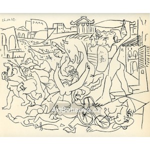 L´Enlevement des Sabines (d´apres Poussin)
