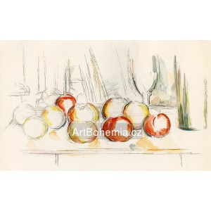 Pommes, bouteille et verre (1888-95)