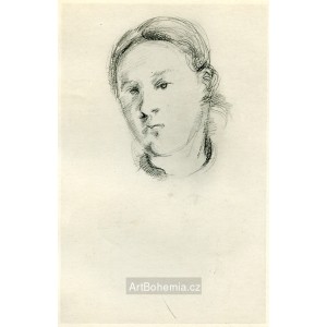Tête de jeune femme