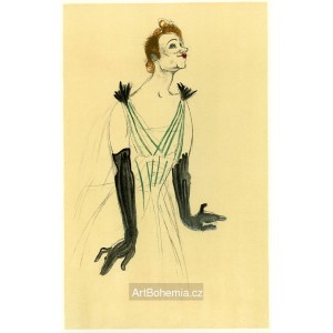 Yvette Guilbert (maquette) (1894)