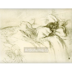 Femme couchée, Le Réveil (Elles 1896), opus 174