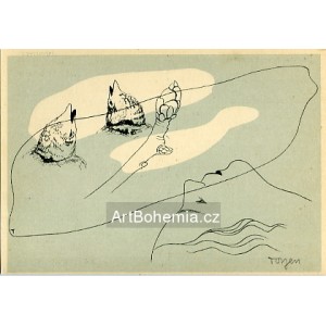 Dívka a dva ptáčci