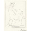 Femme nue couronnée de fleurs (Suite Vollard) (1930), opus B.134
