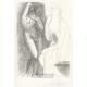 Femme nue devant une statue (Suite Vollard) (1931), opus B.139