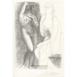 Femme nue devant une statue (Suite Vollard) (1931), opus B.139
