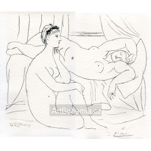 Femmes se reposant (Suite Vollard) (1931), opus B.143